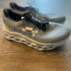 On Cloud Running Women’s Blue Grey and White Athletic Shoes Size 9 Cloudtec